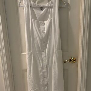A New Day White Sleeveless Dress